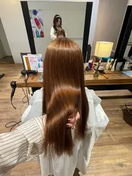 【モデルさん募集】カット＋髪質改善ストレート