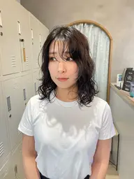 🌸デジタルパーマ➕カット➕超音波トリートメント🌸ボブパーマ/ショートパーマ/ワンカール