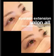 【ナチュラル120本LEDマツエク✨️】フラットラッシュ×LED取れやすい方におすすめ!