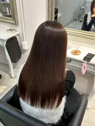 【ダメージ補修】カラー＋髪質改善Aujua集中ケア　4Step