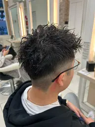 🌟メンズカット+ツイストスパイラルパーマ+前処理トリートメント🌟