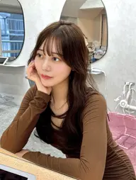 【✨3月限定✨】💖似合わせカット+✨ワンカラー+5STEP超音波アイロン付きトリートメント🌈