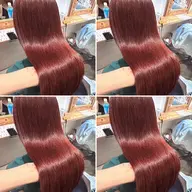 🔮【ミニモ学割】🌸艶髪ワンカラー➕Aujua3stepトリートメント➕超音波アイロン🌸【ツヤ髪・美髪・髪質改善】