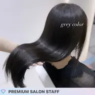 🩶【クセや広がりが気になる方はこちら✨】カット＋縮毛矯正（美髪ストレート）＋ケアトリートメント【艶さら髪へ✨】🖤