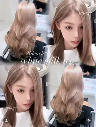 【 𝑻𝒓𝒊𝒑𝒍𝒆 𝒄𝒐𝒍𝒐𝒓🤍】2bleach + color