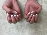 (オフ無し)フレンチネイル
