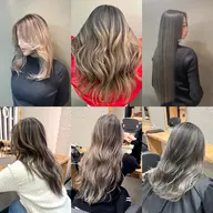 ✨💖🏝️艶髪ヘアバレイヤージュカラー🏝️💖✨+カット+前処理&TOKIOトリートメント/2bleach込み