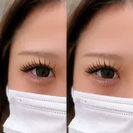 LEDエクステ【両目120本】+&healthy(パーマ)🍒強めカールでも根元下がりやすい方おすすめ🔥