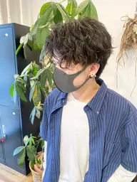 メンズカット＋ワンカラー