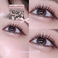人気𝐍𝐨.𝟐✨️《韓国風🩶束感まつ毛》ブラックティント×パリジェンヌ