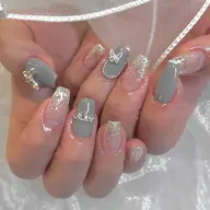 🩵　ラメ グラデーション