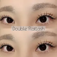 【持ち、ボリューム感⬆️🩷】ダブルフラットラッシュ60束