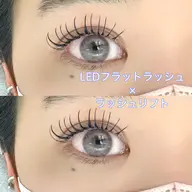 【𝑵𝑬𝑾】最新技術✨️アンドヘルシー🌈(まつぱ×LEDフラットラッシュ100～130本)