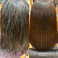 【梅雨を乗り越えて髪もサラサラに】🌟髪質改善ストレート🌟(縮毛矯正)
