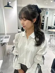 顔まわりcut+韓国風styling 🇰🇷🩶