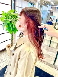 🍎カラーモデル🍎インナーカラー➕クイックトリートメント