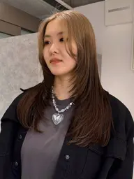 【✨垢抜け間違いなし🍃】ケアブリーチ➕艶カラー➕韓国レイヤー