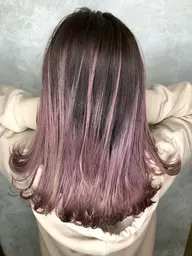 バレイヤージュ（ケアブリーチ）＋ナノトリートメント