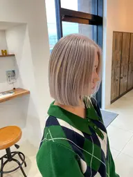 【赤みを消したい方】話題のイルミナカラーorアディクシーカラー+内部補修tr🫧