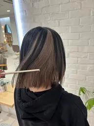 インナーカラー◎さりげないおしゃれに