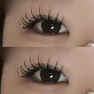 フラットラッシュシングルエクステ100本/付け足し◎