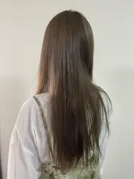 オーガニックカラー全体染め(シャンプードライ込)ロング