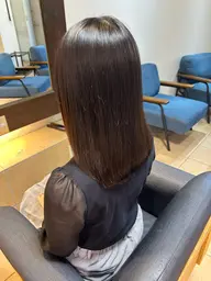 〖レディース限定〗カット + 縮毛矯正(全頭)