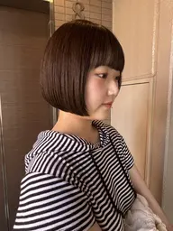 【ボブ】🐝カット＋透明感カラー🐝