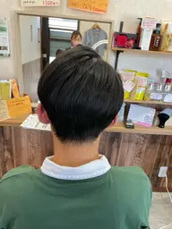 小学生、中学生 男の子、女の子 ブロー仕上げ、シャンプーなし