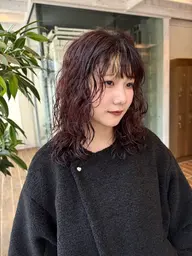 レディースパーマ👩🏻‍🦱🌀