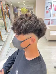 メンズカット&パーマ