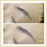【垢抜け眉毛になりたい方必見⭐️】黄金比測って眉毛ワックス、眉毛パーマの施術になります。 アートメイクやる前にぜひパーマ