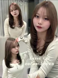 《韓国っぽスタイルに🇰🇷✨》似合わせカット