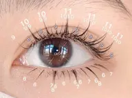 フラットラッシュワンホンまつエク上120本＋下30本¥6600★ 140本+30本¥7500LED付き