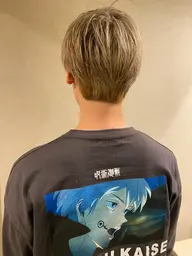 メンズダブルカラー(ブリーチありフルカラーorハイライト)