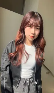 【持続力アップ】艶カラー＋5stepトリートメント