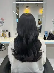 【🤲ミニモSALE🤲】💖ワンカラー➕カット➕システムトリートメント💖韓国暗髪・就活におすすめ‼️