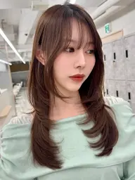 ❣️大人気❣️カット➕カラー+1stepトリートメント 🇰🇷韓国風レイヤーや韓国風くびれヘアが得意です🙆