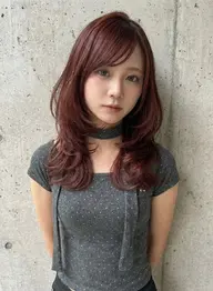 ❄️【先着3名様限定】韓国レイヤーカット+透明感カラー❄️