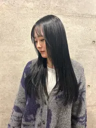 カット＋艶カラー＋超音波トリートメント