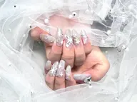 【パラジェル込】(フィルイン無料)ハンド画像持込120分やり放題(時間内でデザイン、パーツ10本ok）ワンホンネイル