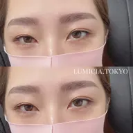 【眉毛パーマ】ハリウッドブロウリフト+アイブロウWAX+眉メイク仕上げ¥5000