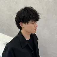 ツイストスパイラルパーマorツイストパーマ&メンズカット