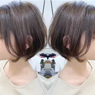 【ご新規様限定】小顔効果抜群!似合わせカット+前髪縮毛矯正+集中ケア ハホニコトリートメント11000円→4500円