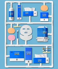 【ニキビ・毛穴・小顔】毛穴洗浄付き×韓国発🇰🇷毛穴撲滅カーボキシー強炭酸パック×肩マッサージ×バンテージ