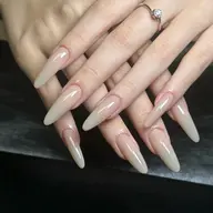 チップ長さだしワンカラーor ラメグラテーション