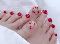 FOOT🦶60分持ち込みデザイン（オフ代別途）　アート2本+8本ワンカラ