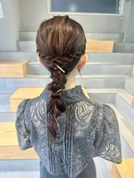 前髪カット+ヘアセット💝