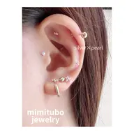 【耳つぼジュエリー】片耳6ヵ所（両耳12粒）