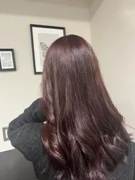 ⭐︎ブリーチなし⭐︎ワンカラー🧡🩶🤎＋3stepトリートメント